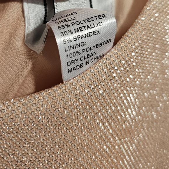 LM Collection Midi Bow Dress- Pink- Size 6 - Picture 9 of 14